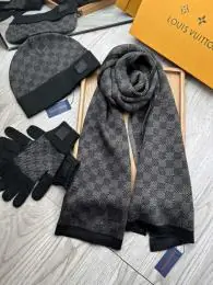 louis vuitton lv hat and echapres and glove set s_1255534